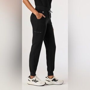 Figs Black Joggers Sleek Athletic Design
